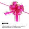 Sourcing Map 10-Pack Large Gift Bows, 15 cm, Rose Red view 4