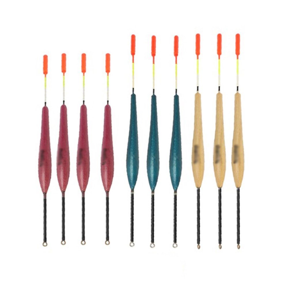 Fishing Floats, 10-Piece Set, 4 g/5 g, Bobbers, Vertical Buoy Accessories for Fishing Gear (Color: 5 g)