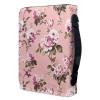 Garronmavis Retro Peonies Painting Men's Bible Cover, Vintage Floral Tote Bag, Church Study Book Carrier - XL view 3