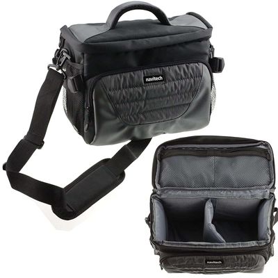 Navitech Camera Bag for Panasonic Lumix S5II Mirrorless Cameras, Gray