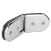 Shower Door Hinges, Stainless Steel, 135°, for Glass Partitions, 812 mm Glass view 1