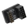600W 12V HPWR 16P Male-to-Female 180-Degree GPU Power Adapter, PCIe Connector for ATX 3.0 Desktop PC Power Supplies (PH316 Black) view 1