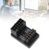 600W 12V HPWR 16P Male-to-Female 180-Degree GPU Power Adapter, PCIe Connector for ATX 3.0 Desktop PC Power Supplies (PH316 Black) view 2