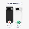 kwmobile Slim Case Compatible with Google Pixel 8, Silicone Phone Case, Coconut Swirl view 2