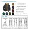 Men's Black Softshell Winter Jacket, Half-Zip, XXL view 3