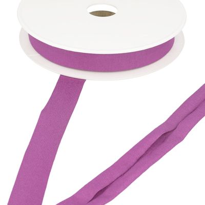 MYMERCERIE 20 m Spool of Stretch Jersey, 20 mm, Purple