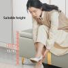 HUHJYUGE Shoe Bench with Storage, Modern Entryway Seat view 3