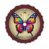 Colorful Butterfly Festive Christmas Tree Skirt, Charming Holiday Tree Skirt, Perfect Christmas Decoration view 1