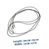 OSALADI 3-Pack 3.5 mm Headphone Extension Cables with Gold-Plated Plugs view 2