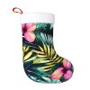 Tropical Hawaiian Flower Christmas Stocking view 1