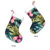 Tropical Hawaiian Flower Christmas Stocking view 3