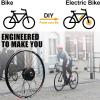 ExoticaBlend E-Bike Conversion Kit with LCD Display, 250W/350W/500W, 36V, Rear Wheel, 36V 500W-700C view 2