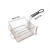 CanEve Stainless Steel Square Frying Basket with Handle view 2
