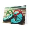 BONDIJ Greeting Cards with Envelopes, Flip-Flops Print, Thank-You Cards, Blank, for All Occasions, 10.2 x 15.2 cm view 3