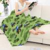 UOIMAG Farm Tractor Throw Blanket for Boys and Men, Size S view 2