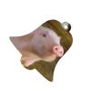 Never Wrestle with Pigs Printed Wooden Christmas Ornaments view 2