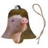 Never Wrestle with Pigs Printed Wooden Christmas Ornaments view 3