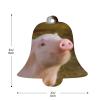 Never Wrestle with Pigs Printed Wooden Christmas Ornaments view 4