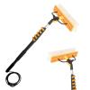 4–10 m Telescopic Wash Brush with Water Connection for Solar Panels and Patio Roofs view 1