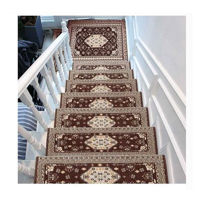 PEYNIR One-Piece European Non-Slip Stair Treads with Self-Adhesive Backing, Soft Carpet Mats