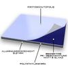 AMON Aluminum Composite 24 Panel, 3 mm Thick, Night Blue RAL 5022, 80 x 80 cm view 2