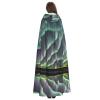 Miniks Aurora-Printed Hooded Cape for Adults, One Size view 4
