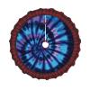 Rustic Batik Jute Plaid Christmas Tree Skirt view 1