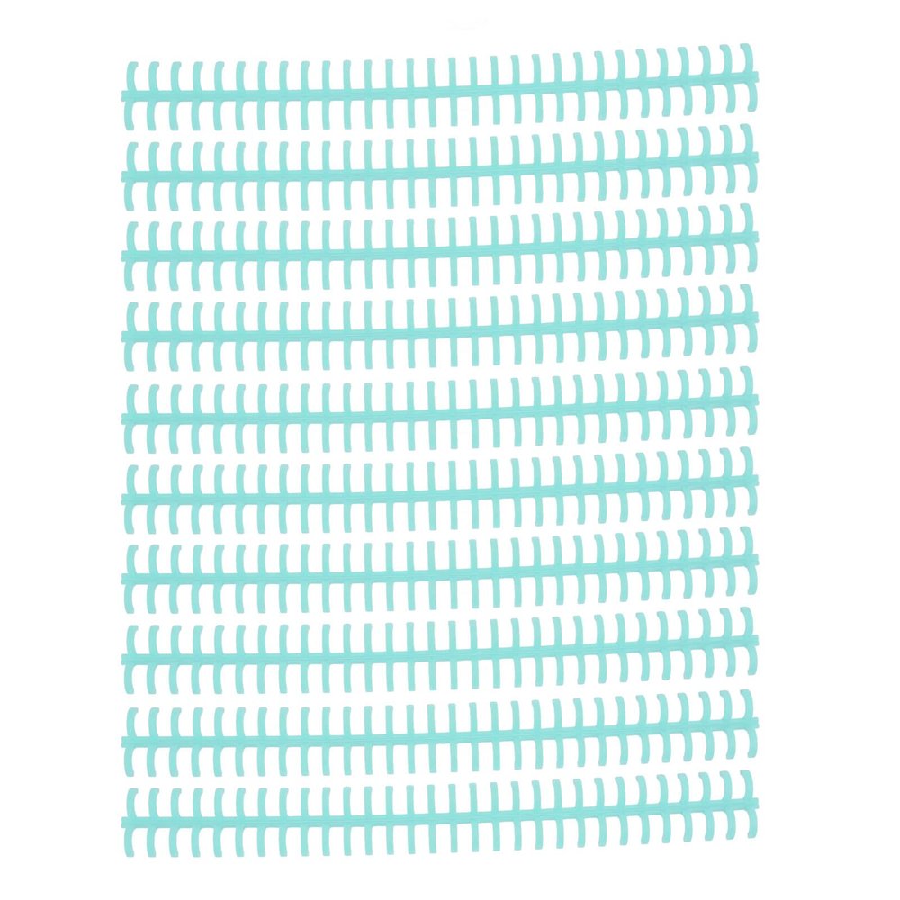 Binding Spines, 10-Pack, 10 mm, 30-Hole Wire, PP Plastic (#13)