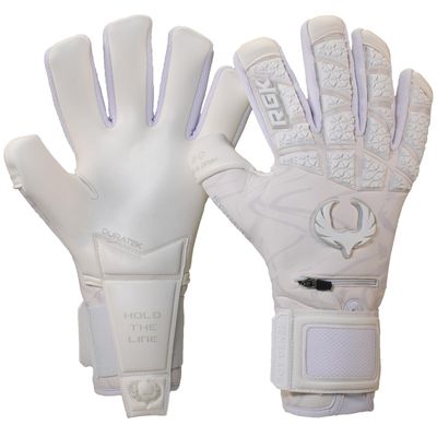 Renegade GK Rogue Blizzard Limited-Edition Goalkeeper Gloves, White/Blue, Size 7