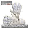 Renegade GK Rogue Blizzard Limited-Edition Goalkeeper Gloves, White/Blue, Size 7 view 2