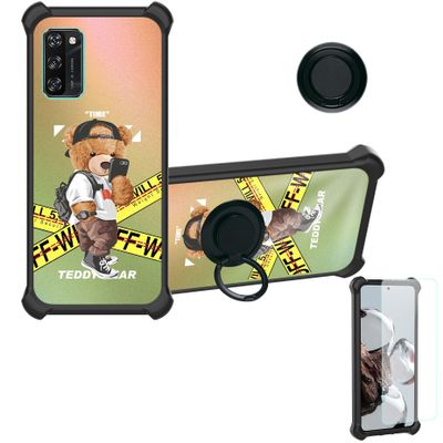 Case Compatible with ACER Sospiro AC50 AX64 AX61 AC81 AC92 N, with 9H HD Screen Protector, PC + Silicone DJH-PZX