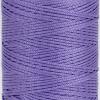 LEREATI Macrame Cord 1 mm x 230 m, Polyester Cotton Yarn for Handbags, Shoulder Bags, Crochet Bags and Knitwear (Red-Yellow) view 3