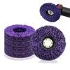 5-Piece CSD Cleaning Disc Set, Purple, 125 x 22 mm view 1