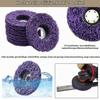 5-Piece CSD Cleaning Disc Set, Purple, 125 x 22 mm view 4