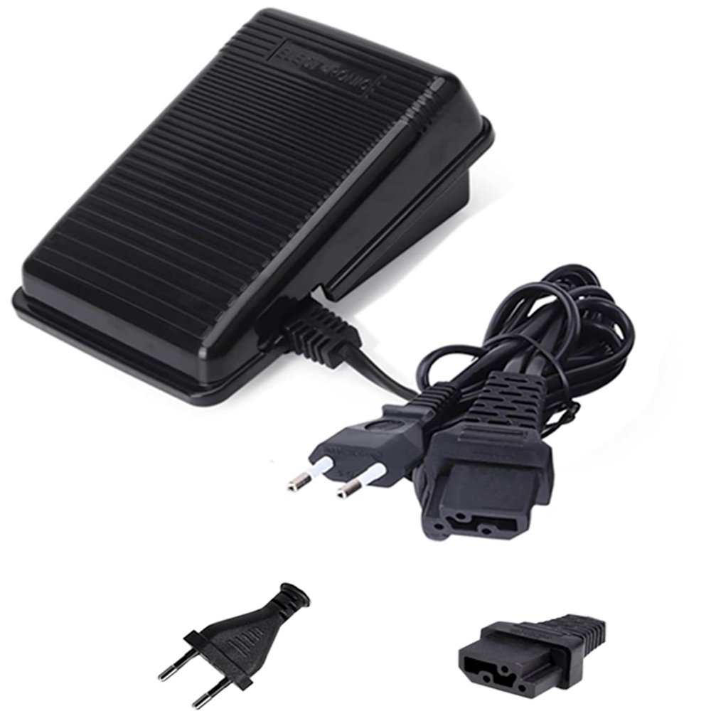 DeJivsin 200–240V Sewing Machine Foot Pedal Controller, EU Plug