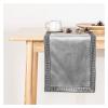 TIYGHI Geometric Table Runner, Modern Bed Runner, Rectangular Dining Decor for Weddings, Parties, Home Office, Teal, 33 x 183 cm view 2