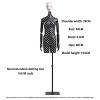 Female Full-Body Sewing Mannequin with Brushed Metal Base view 2