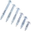 10-Piece M4 Metal Anchor Set, Concrete Screws, Drywall Hollow-Wall Plugs, Ceiling Expansion Screws and Anchor Bolts (4 x 4) view 2