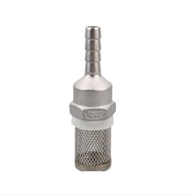 MAYABI Water Filter, Straight Mesh Hose Filter, 3-Piece Set, for Garden Irrigation Tubes, Car Washes, and Pumps, Stainless Steel Filter Mesh (Color: A, Size: 16 mm) (Color: A, Size: 10 mm)