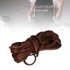 5 m Velvet Cord, Double-Sided Glittering Velvet, Brown view 3