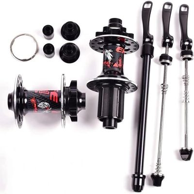 RUTAVM MTB Bicycle Hubs, 32-Hole, Sealed Bearings, Disc Brake, QR/Thru-Axle