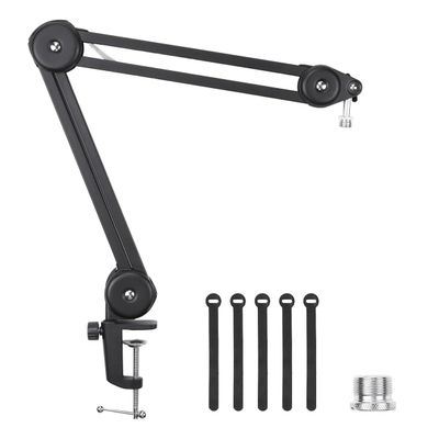 Microscope Accessory Kit, Flexible Digital Microscope Stand, Improved Suspension Boom Scissor Stand, Microscope Slides