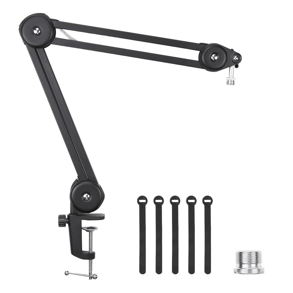 Microscope Accessory Kit, Flexible Digital Microscope Stand, Improved Suspension Boom Scissor Stand, Microscope Slides