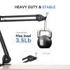 Microscope Accessory Kit, Flexible Digital Microscope Stand, Improved Suspension Boom Scissor Stand, Microscope Slides view 2