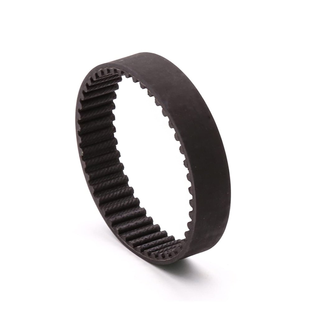 15 mm Black HTD-5M Rubber Timing Belt, Closed Loop, 370–445 mm