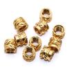 100-Piece M6/M8 Knurled Threaded Heat-Set Inserts, Copper Nuts for Plastic view 2
