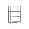 Simonrack Heavy-Duty Shelving Unit, 150x90x40 Metal Shelf, 4 Shelves, Galvanized - Advantage view 1