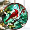 Jocidea Cardinal Ceramic Christmas Ornament, 7.1 cm view 2
