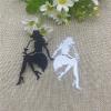 Card-Cutting Dies, 6 x 7.5 cm, Girl, Metal Scrapbooking Dies view 2