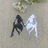 Card-Cutting Dies, 6 x 7.5 cm, Girl, Metal Scrapbooking Dies view 3